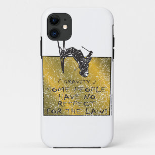 Gravity Skier iPhone 11 Case