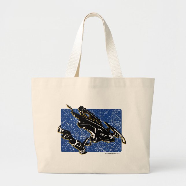 GRAVITY-SLED LARGE TOTE BAG (Front)
