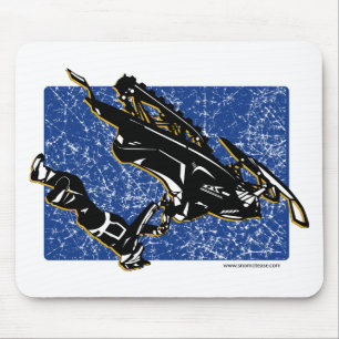 GRAVITY-SLED MOUSE MAT