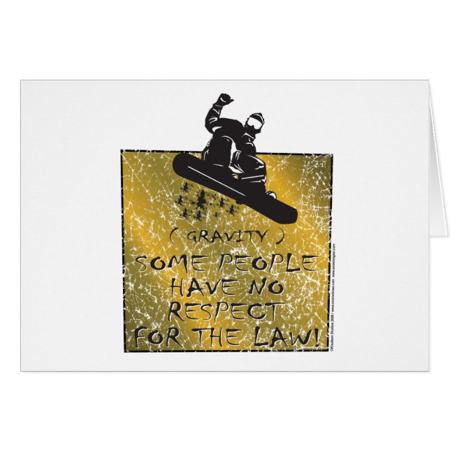 Gravity-Snowboarder (Front Horizontal)