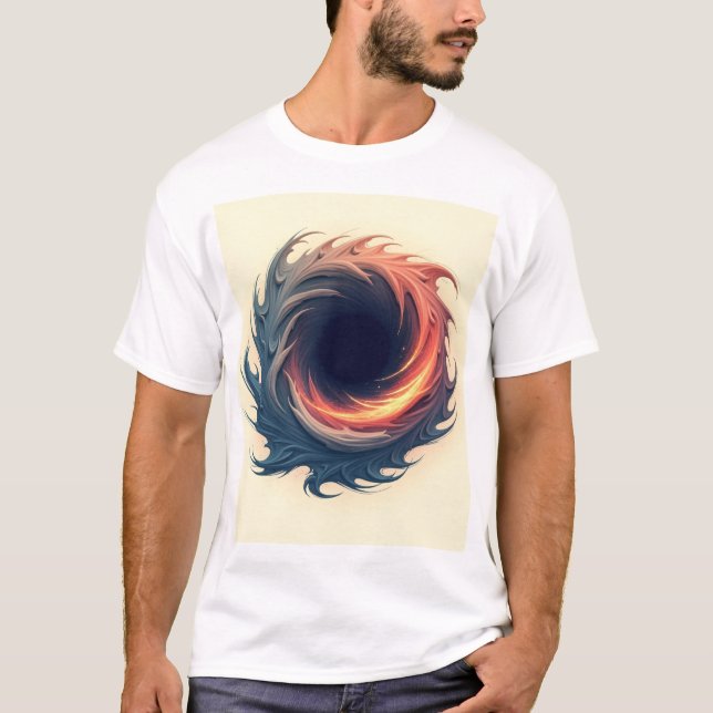 Gravity Vortex: Cosmic Tee Collection (Front)