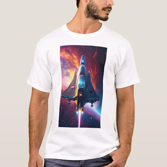 Gravity Voyage Space Station T-Shirts (Front)