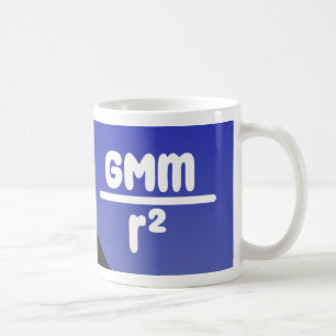 Gravity's Formula Mug: F=GMm/r^2 Unveiled Coffee Mug