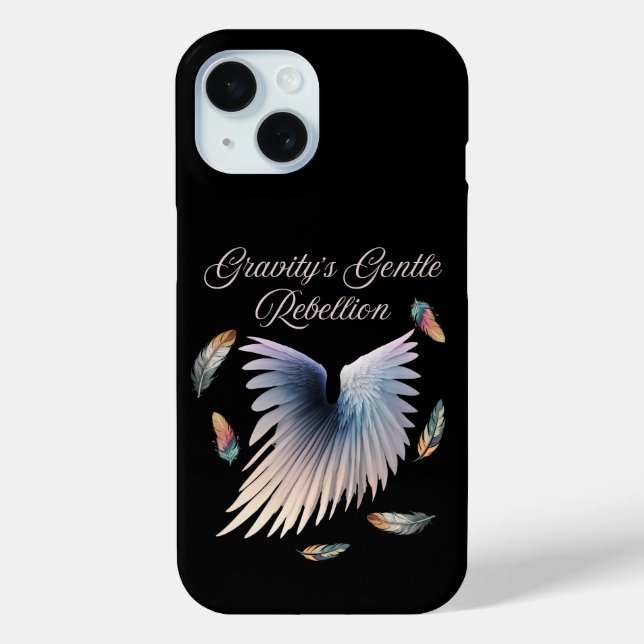 Gravity's Gentle Rebellion Wings Case-Mate iPhone Case (Back)