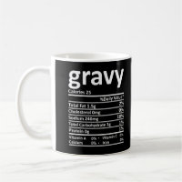 Gravy-Nutrition Thanksgiving Costume Food Facts Ch