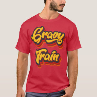 Gravy Train Retro Thanksgiving T-Shirt