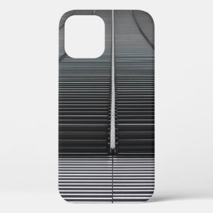 GRAY ABSTRACT DIGITAL WALLPAPER iPhone 12 CASE