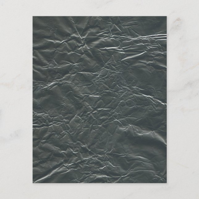 GRAY ALUMINUM FOIL WRINKLED BACKGROUNDS WALLPAPERS FLYER (Front)