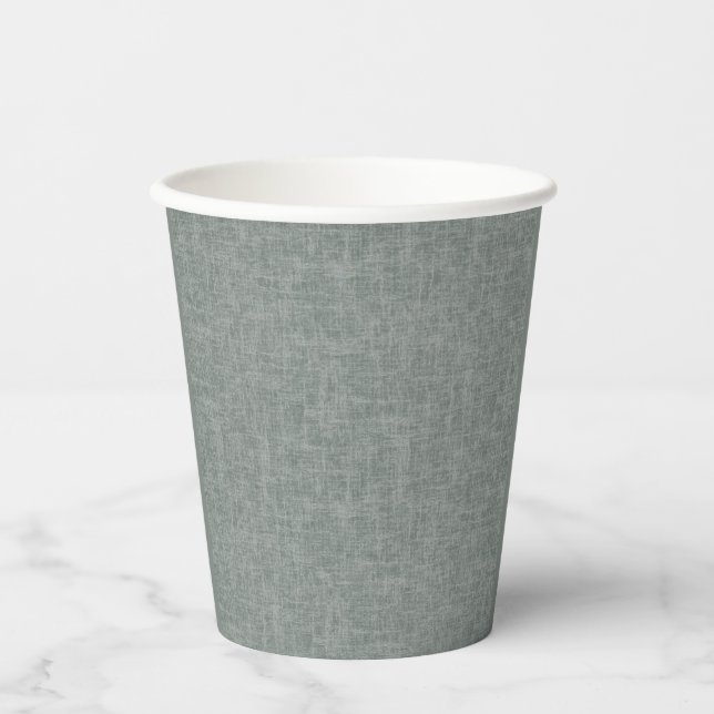 Gray and white texture.  paper cups (Front)