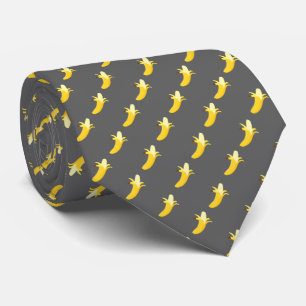 Gray Banana Tie