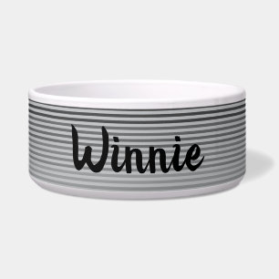 Gray, Black, White Stripes