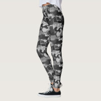 Gray Camouflage Cats Pattern Grey Kitty Cats Camo