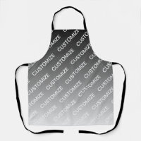 Gray (changeable color) Ombre & Text Pattern