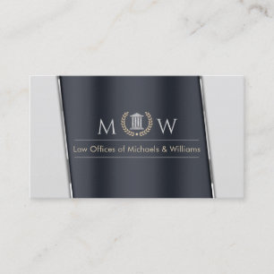 Gray/Charcoal Corporate Business Card