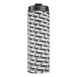 GRAY CONCRETE BUILDING THERMAL TUMBLER