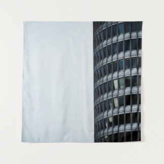 GRAY CONCRETE BUILDING UNDER WHITE SKY DURING DAYT TAPESTRY