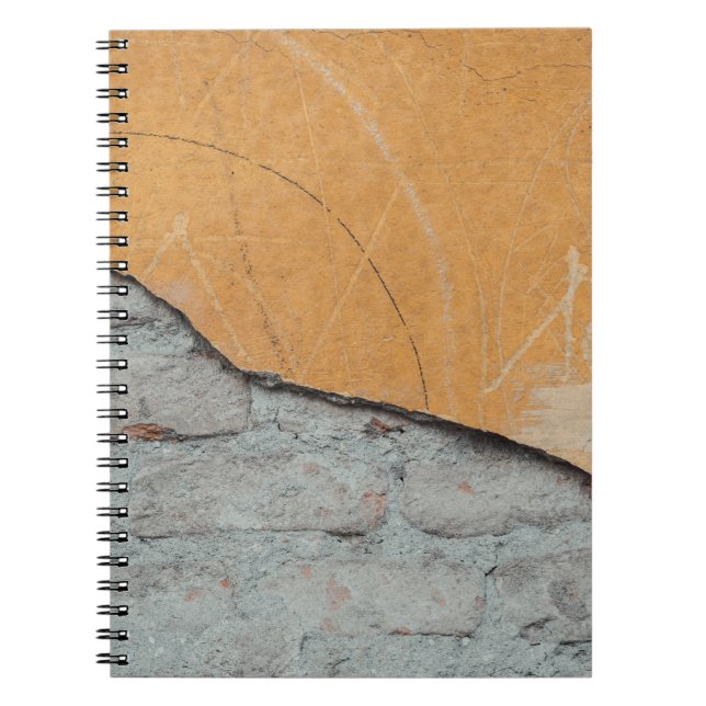 Gray concrete surface notebook (Front)