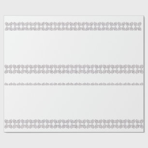 Gray-drawn cap wrapping paper