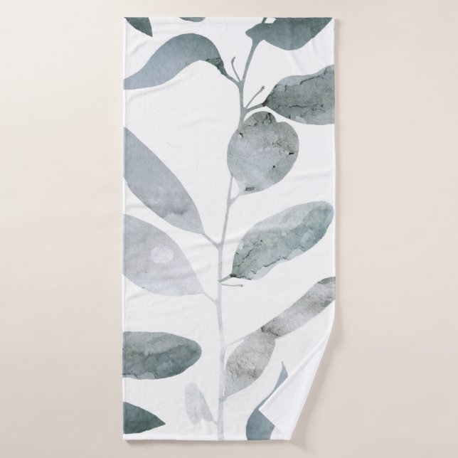Gray Eucalyptus Bath Towel (Bath Towel)
