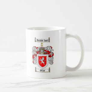 GRAY FAMILY CREST -  GRAY COAT OF ARMS COFFEE MUG