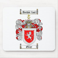 GRAY FAMILY CREST - GRAY COAT OF ARMS