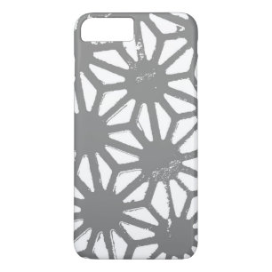 Gray geometric pattern iPhone 8 plus/7 plus case
