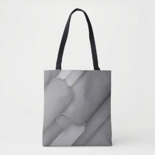 Gray Hues Modern Art Tote Bag
