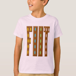 Gray Jersey T-shirt Design FOOT CHOCOLAT BONBONS