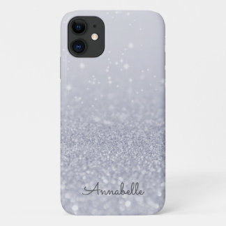 Gray Magic Glitters iPhone 11 Case