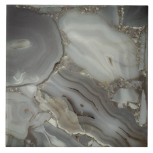 Gray Marble with Gold Vein Tile