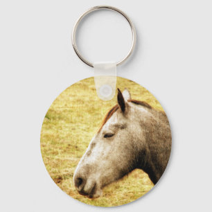Gray Mare Key Ring