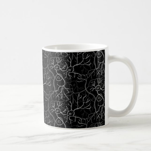 Gray Matter - Neurons Coffee Mug (Right)
