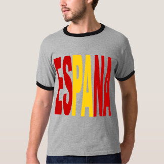 Gray men's T-shirt ESPANA