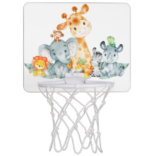 Elephant Mini Basketball Hoops Zazzle Co Uk