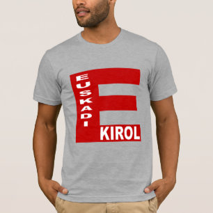 Gray ORGANIC tee-shirt clouded EUSKADI KIROL T-Shirt