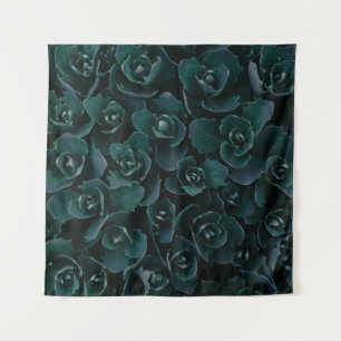 GRAY PETAL FLOWER IN BLOOM TAPESTRY