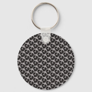 Gray Plane Airplanes Pilot Plane Aviation Aviator Key Ring
