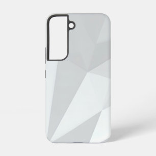 Gray Polygon Geometric Minimal Samsung Galaxy Case