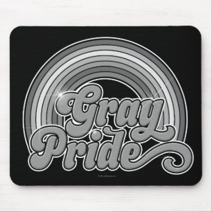 Gray Pride (Retired Senior) Mouse Mat