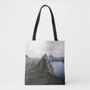 GRAY ROCKS NEAR LAKE TOTE BAG