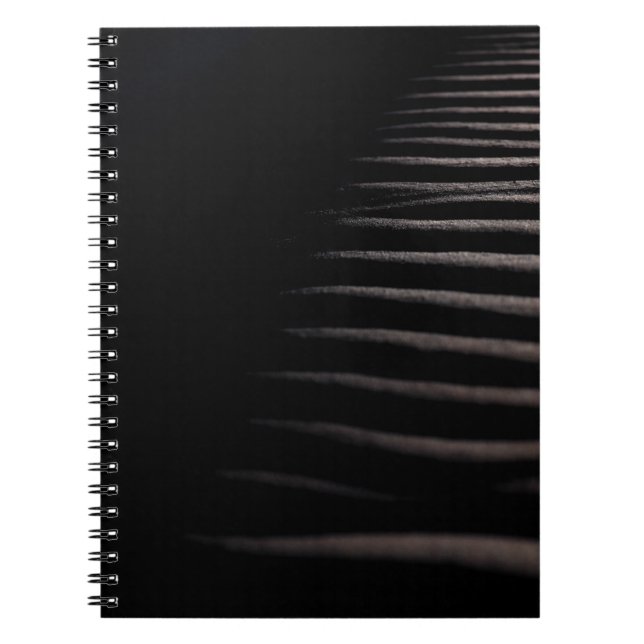 GRAY SAND IN CHIAROSCURO PHOTOGRAPHY NOTEBOOK (Front)