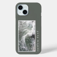 GRAY SEA OCEAN WAVES SWIRLING NATURE WATER PHOTO