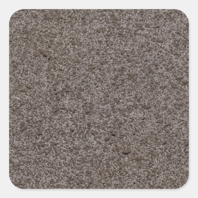 GRAY STONE SQUARE STICKER (Front)