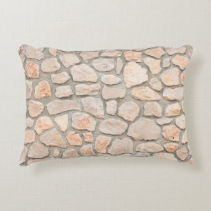 Gray stone wall background. stone, texture, wall, decorative cushion