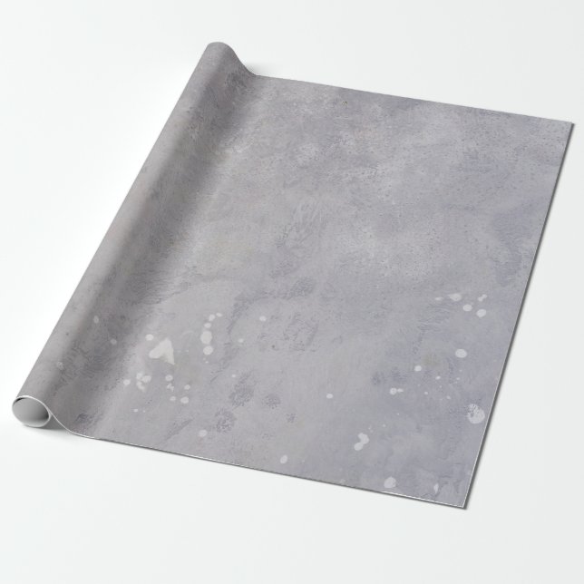 Gray surface wrapping paper (Unrolled)