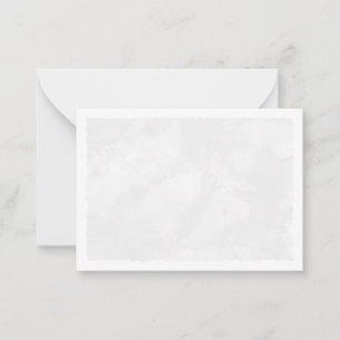 Gray Watercolor Blank All Occasion Card