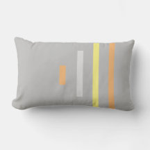 gray-yellow cushion