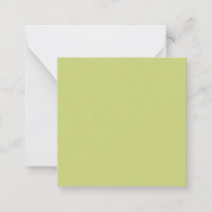 Grayish apple green (solid colour) Card