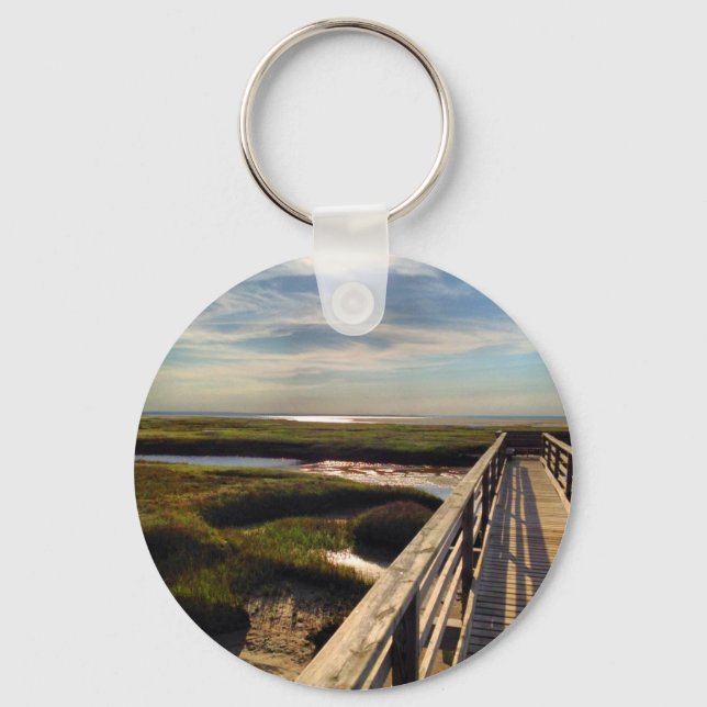 Grays Beach on Cape Cod Key Ring (Front)