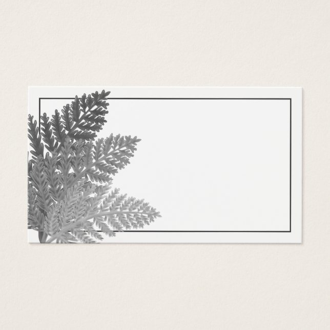 Grayscale Fern (Front)